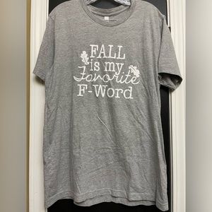 NWOT Fall Is My Favorite F-Word tee❤️‍🔥
